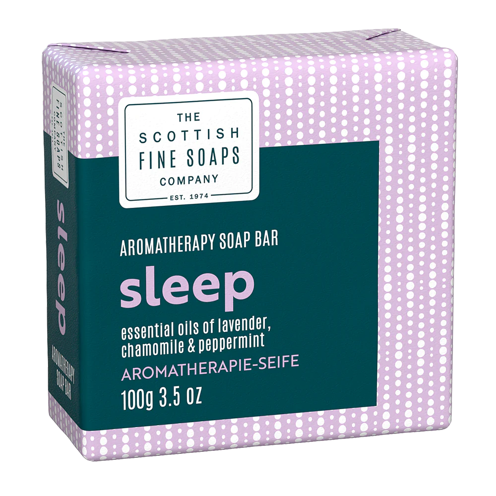 The Scottish Fine Soaps Company Barra de jabón de aromaterapia 100 g - Dormir