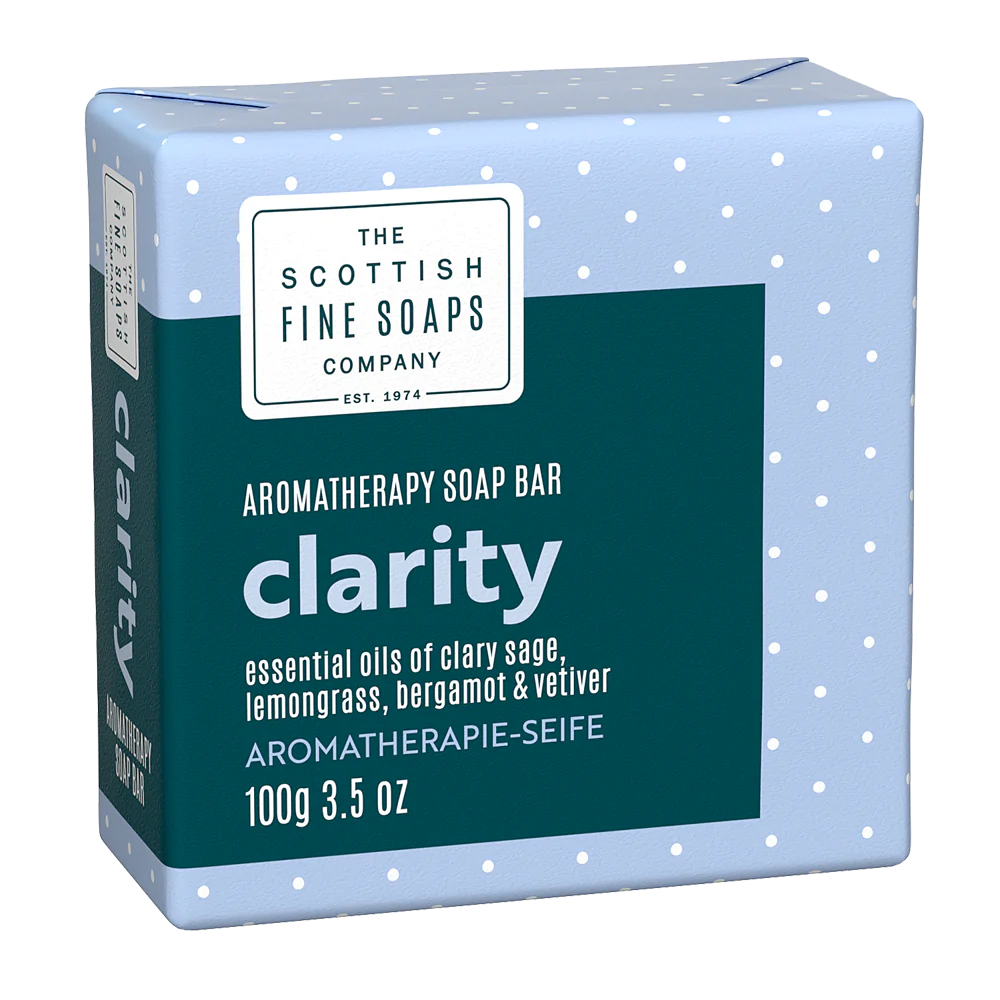 The Scottish Fine Soaps Company Barra de jabón de aromaterapia 100 g - Claridad