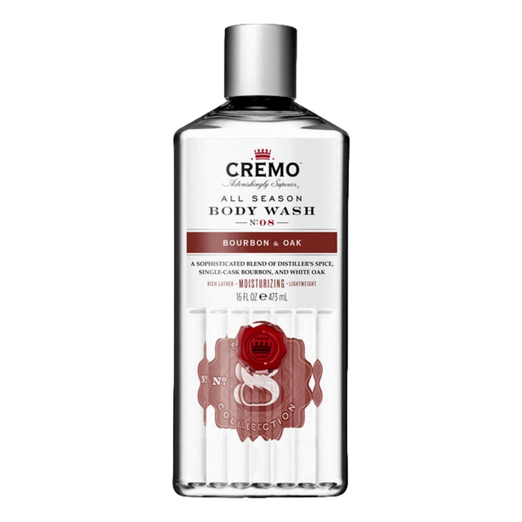 Cremo Bourbon and Oak Body Wash