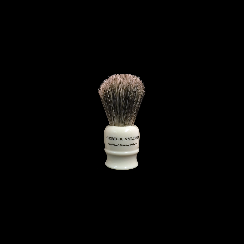 Cyril R. Salter Pure Badger Travel Shaving Brush