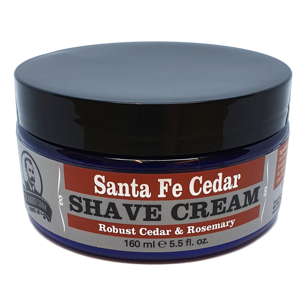 Colonel Conk’s Natural Shave Cream - Santa Fe Cedar 160ml - Cyril R. Salter | Trade Suppliers of Gentlemen's Grooming Products