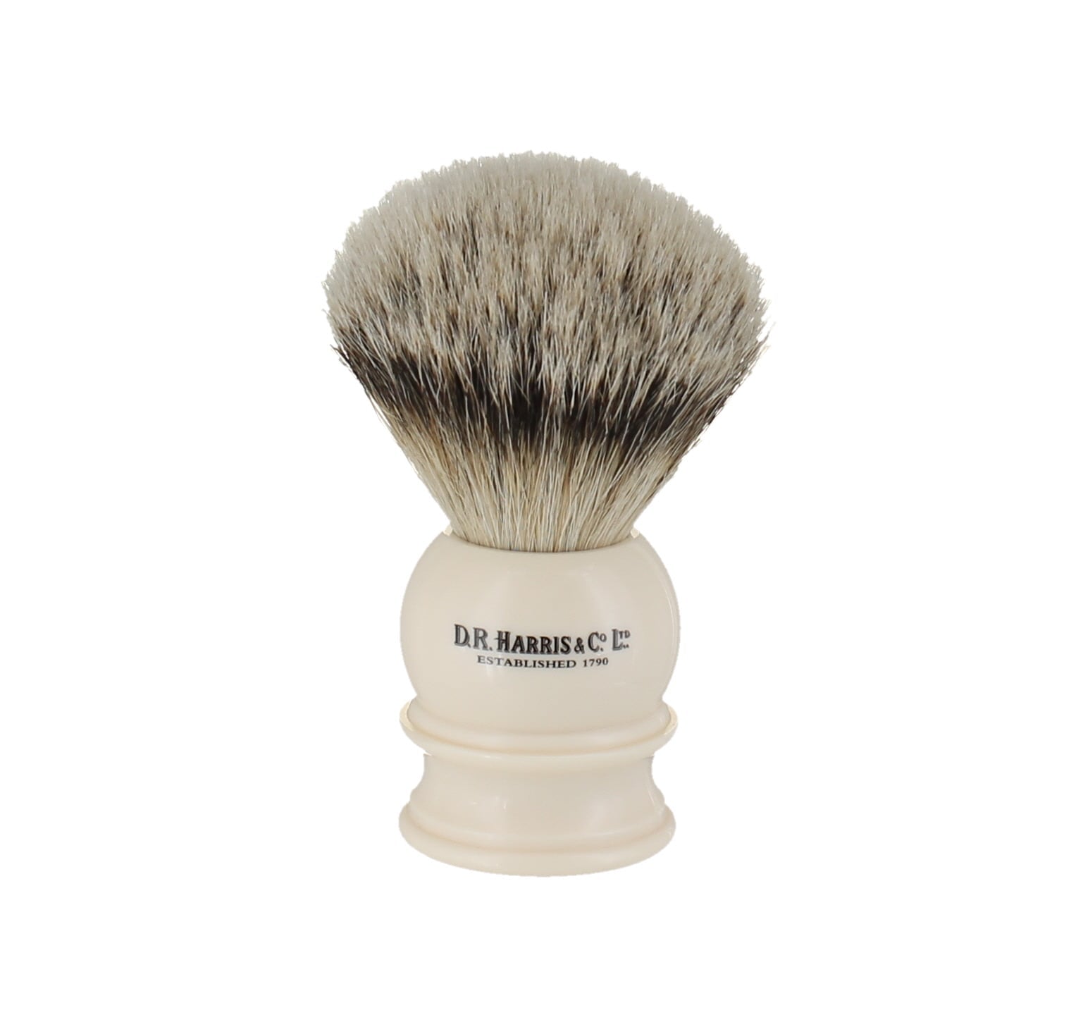 D.R. Harris E Range - Silver Tip Shaving Brushes