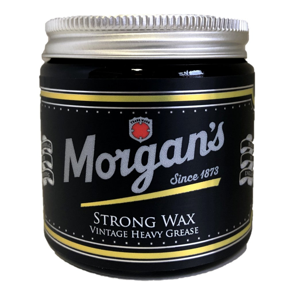 Morgan's Strong Wax 120ml Jar - Cyril R. Salter | Trade Suppliers of Gentlemen's Grooming Products