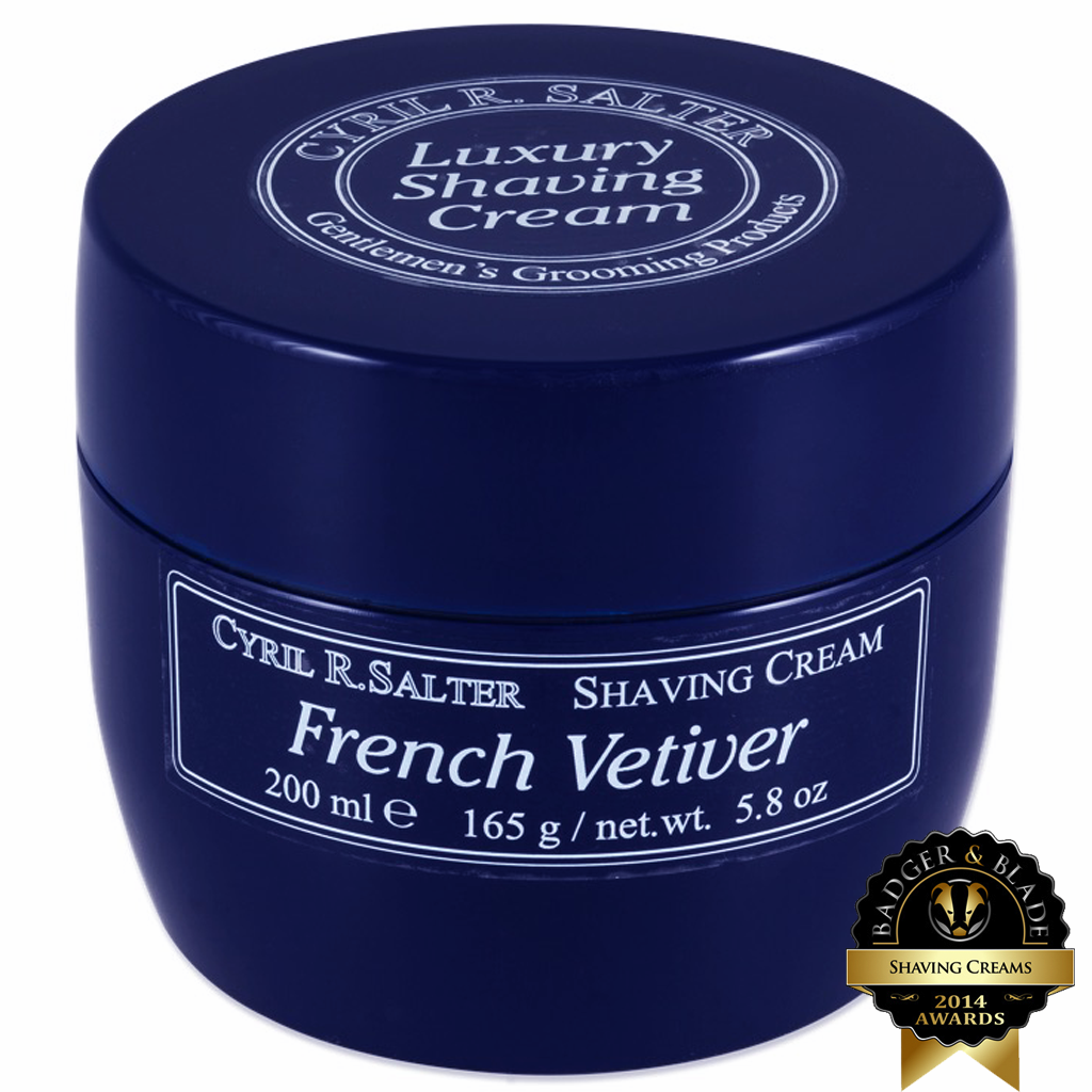 Cyril R. Salter French Vetiver Shaving Cream 165g