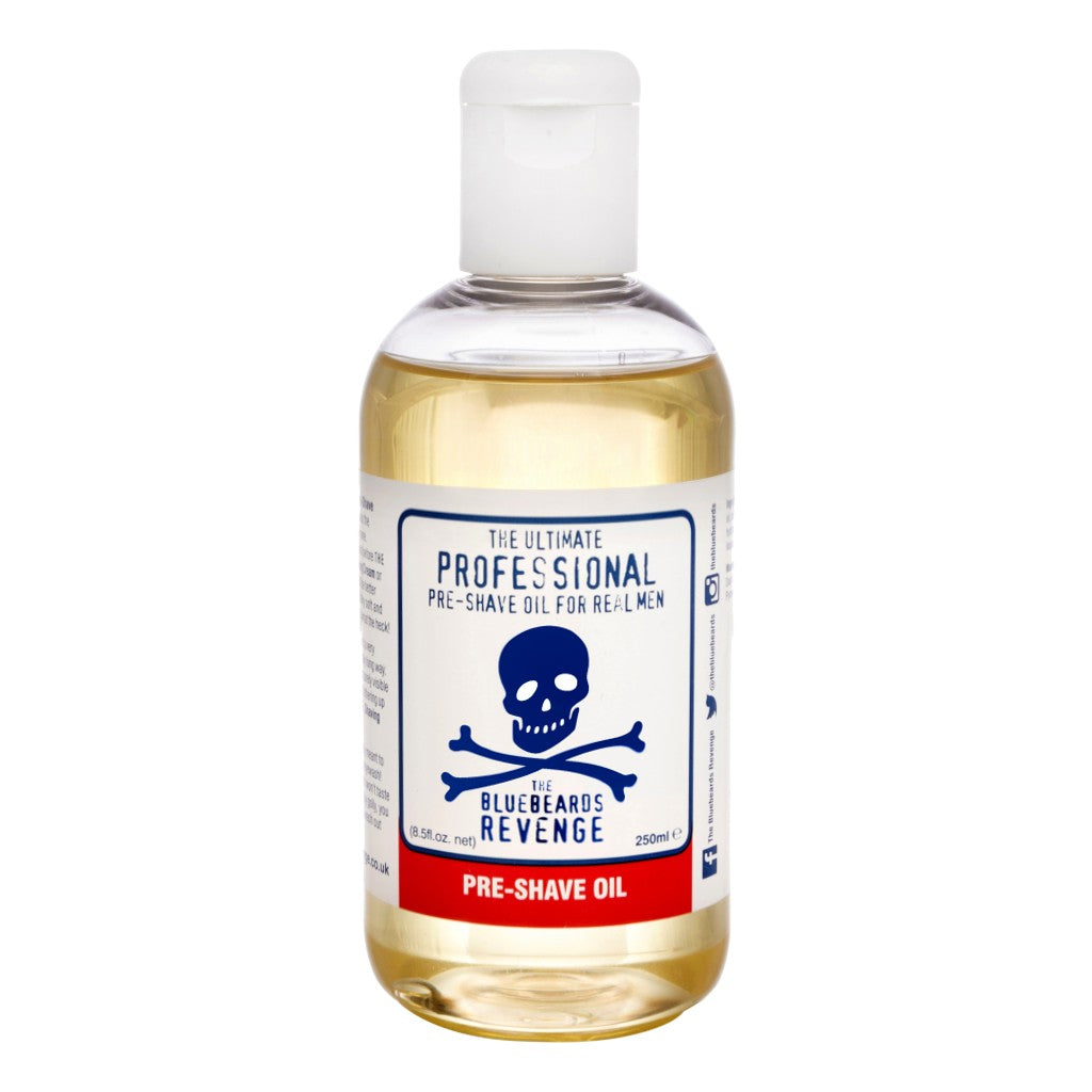 The Bluebeards Revenge Professional Range Pre-Shave Oil 250ml - Cyril R. Salter Cyril R. Salter | Trade Suppliers of Gentlemen's Grooming Products