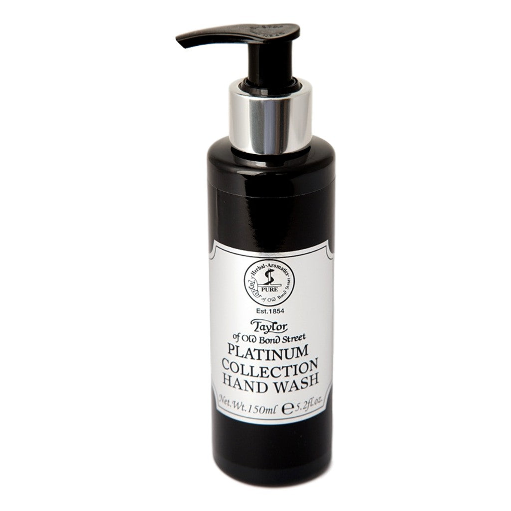 Taylor of Old Bond Street Platinum Collection Handwash 150ml - Cyril R. Salter | Trade Suppliers of Gentlemen's Grooming Products