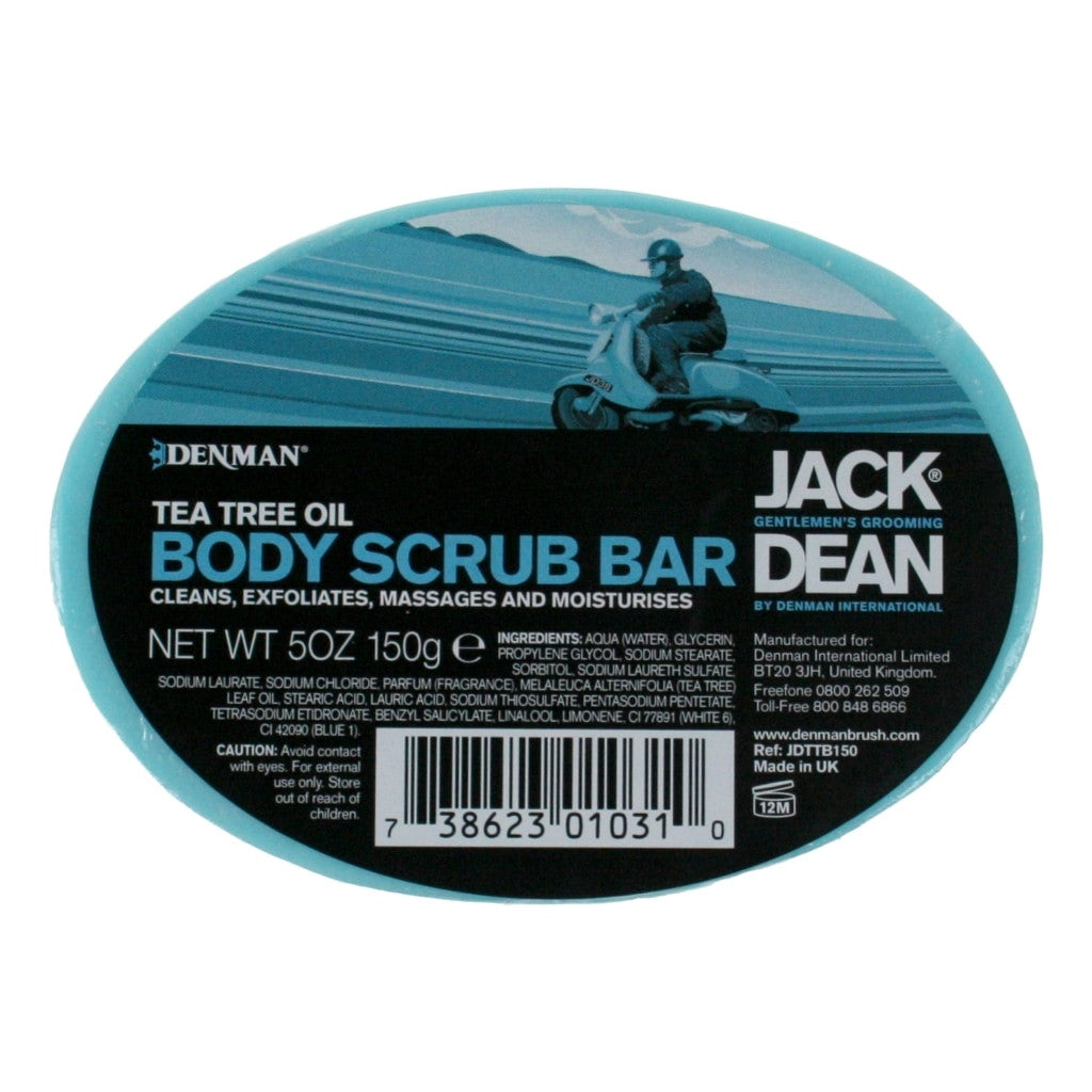Jack Dean Tea Trea Body Scrub Bar 150g - Cyril R. Salter