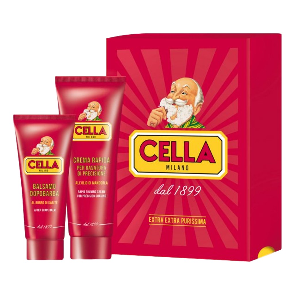 Cella Luxury Shaving Cream and Balm Gift Set - Cyril R. Salter | Trade Suppliers of Gentlemen's Grooming Products
