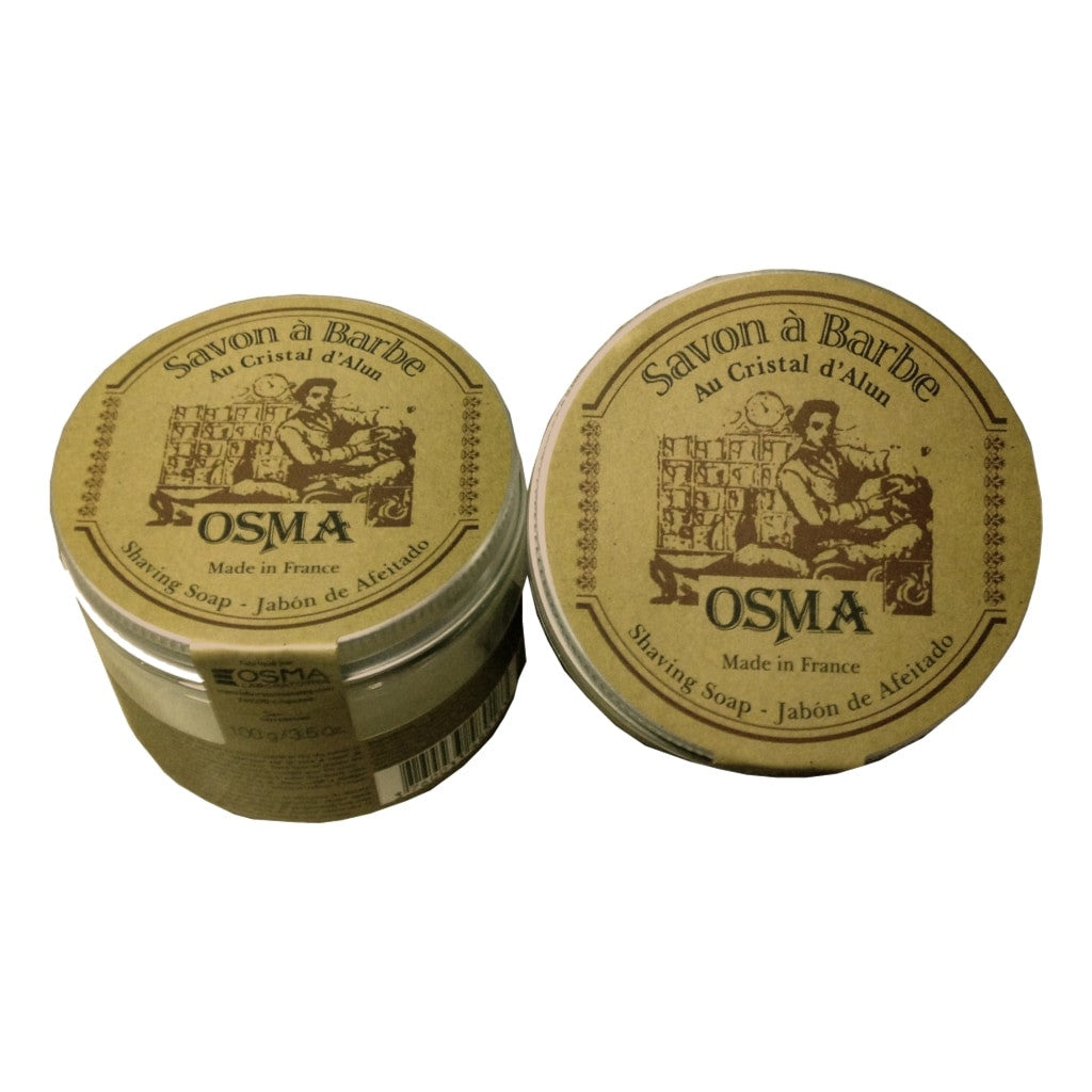 Osma Shaving Soap in Plastic Jar 100g - Cyril R. Salter | Trade Suppliers of Luxury Grooming Products