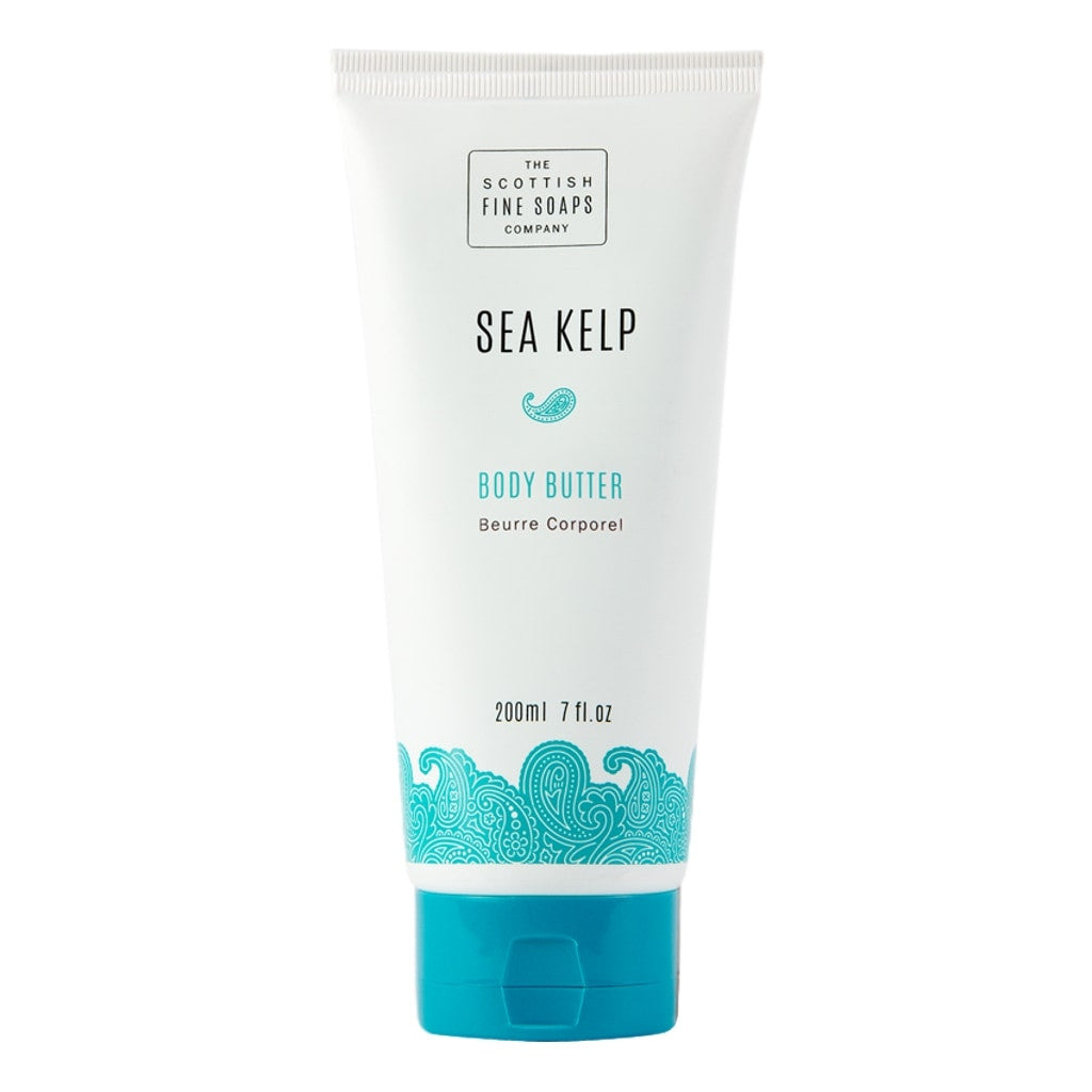 The Scottish Fine Soaps Company Sea Kelp Body Butter Tube 200ml - Cyril R. Salter | Trade Suppliers of Luxury Grooming Products
