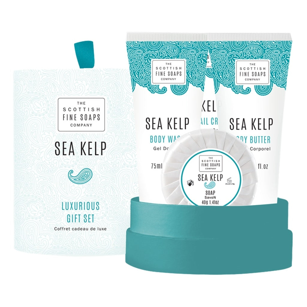 The Scottish Fine Soaps Company Sea Kelp Luxurious Gift Set - Cyril R. Salter | Trade Suppliers of Gentlemen's Grooming Products