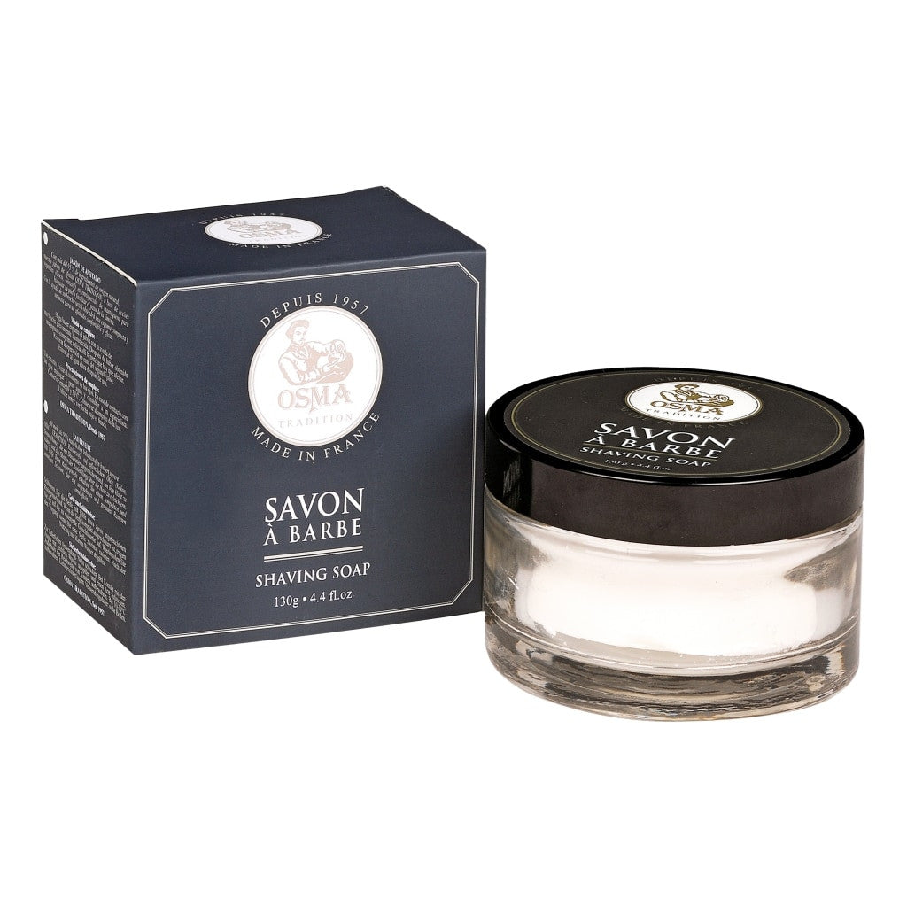 Osma Shaving Soap in Glass Jar 130g - Cyril R. Salter | Trade Suppliers of Luxury Grooming Products
