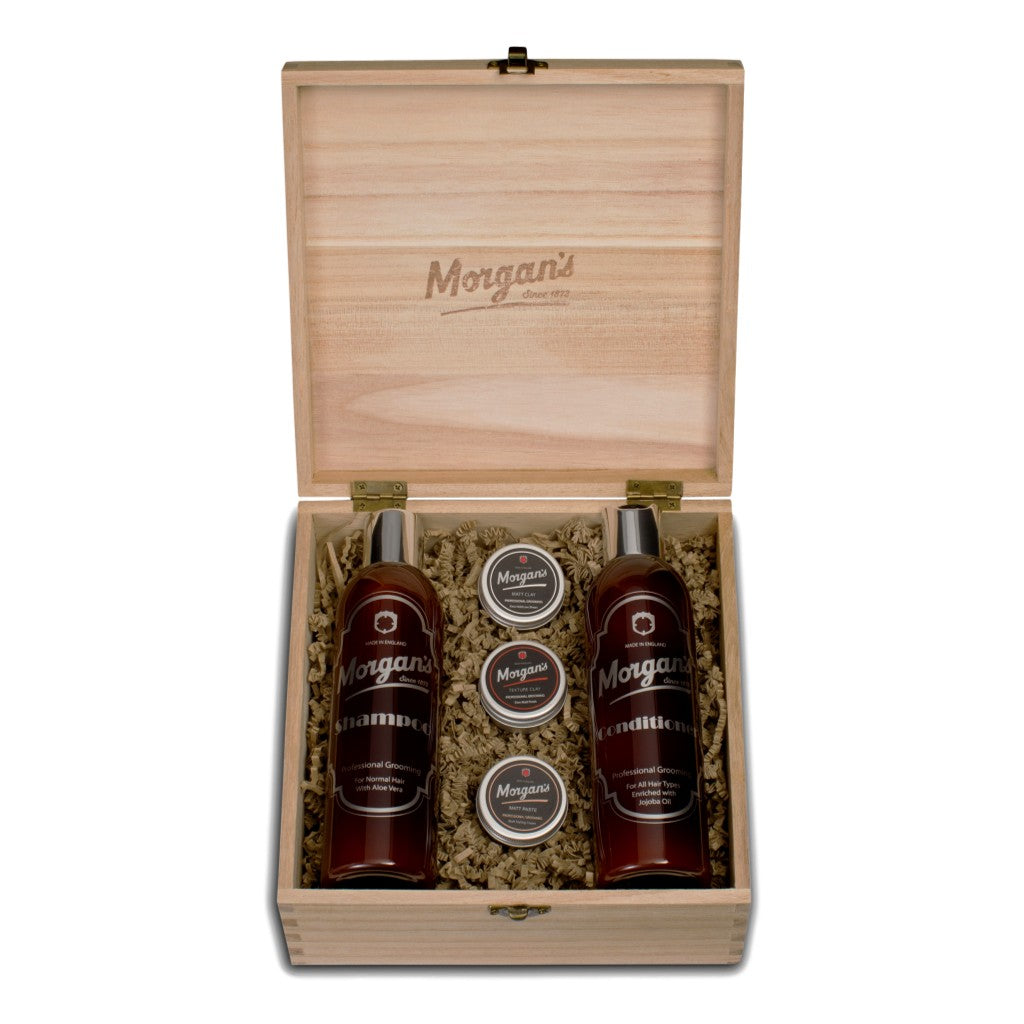 Morgan's Shampoo & Style Box - Cyril R. Salter | Trade Suppliers of Gentlemen's Grooming Products