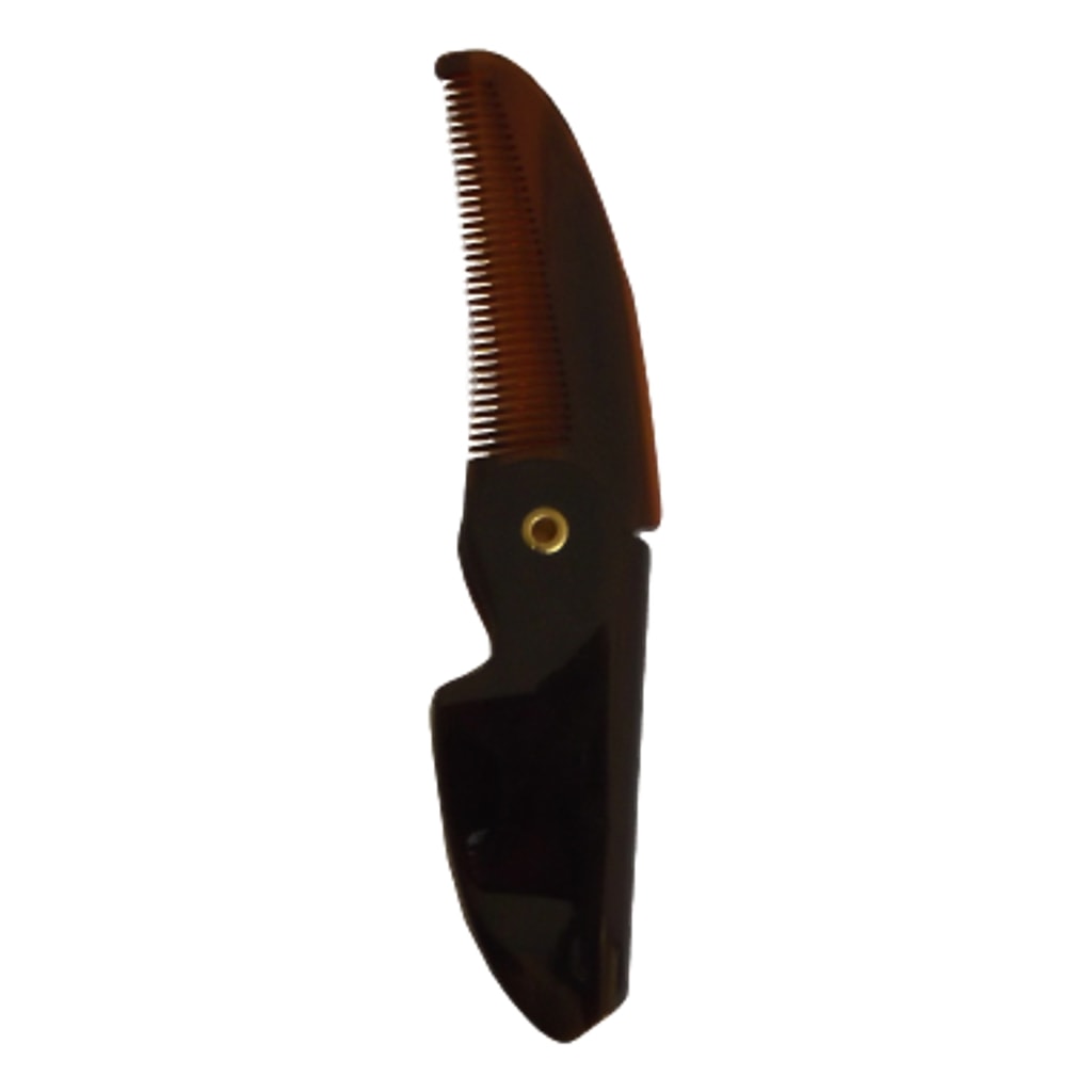 Morgan’s Foldable Moustache Comb – Small - Cyril R. Salter
