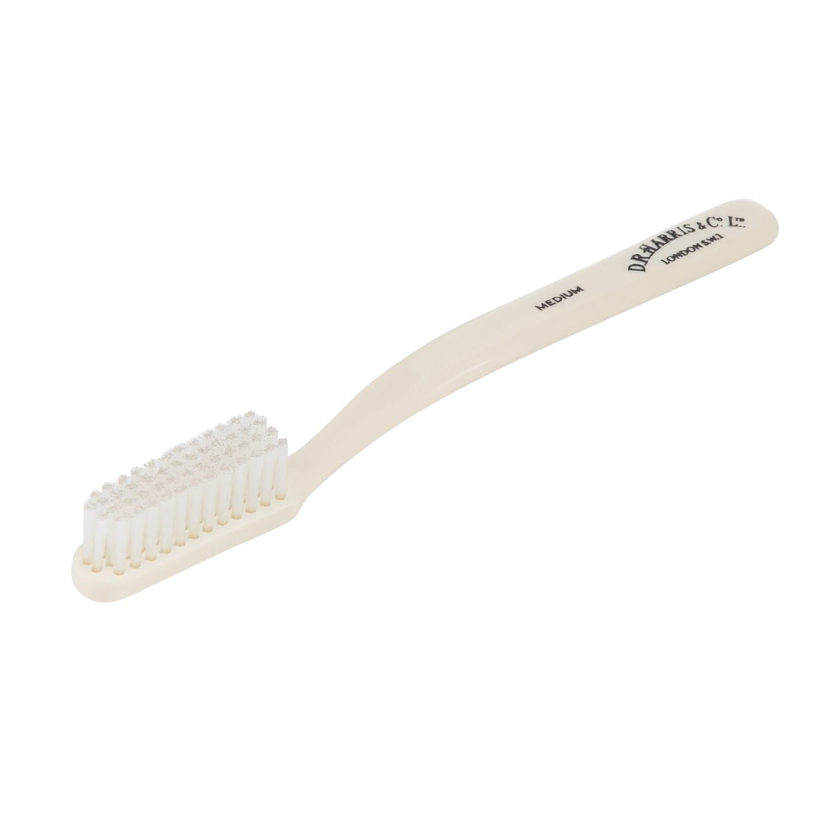 Cepillo de dientes con cerdas de nailon medianas DR Harris