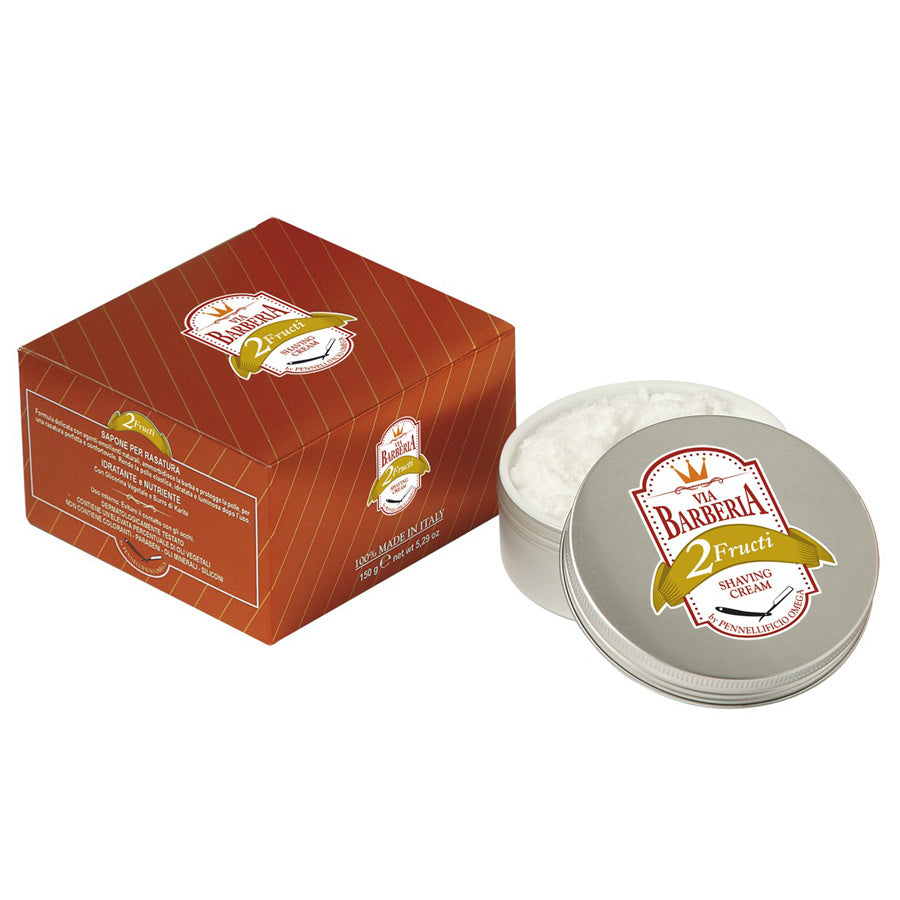 Omega Via Barberia Fructi Shaving Cream 125ml - Cyril R. Salter