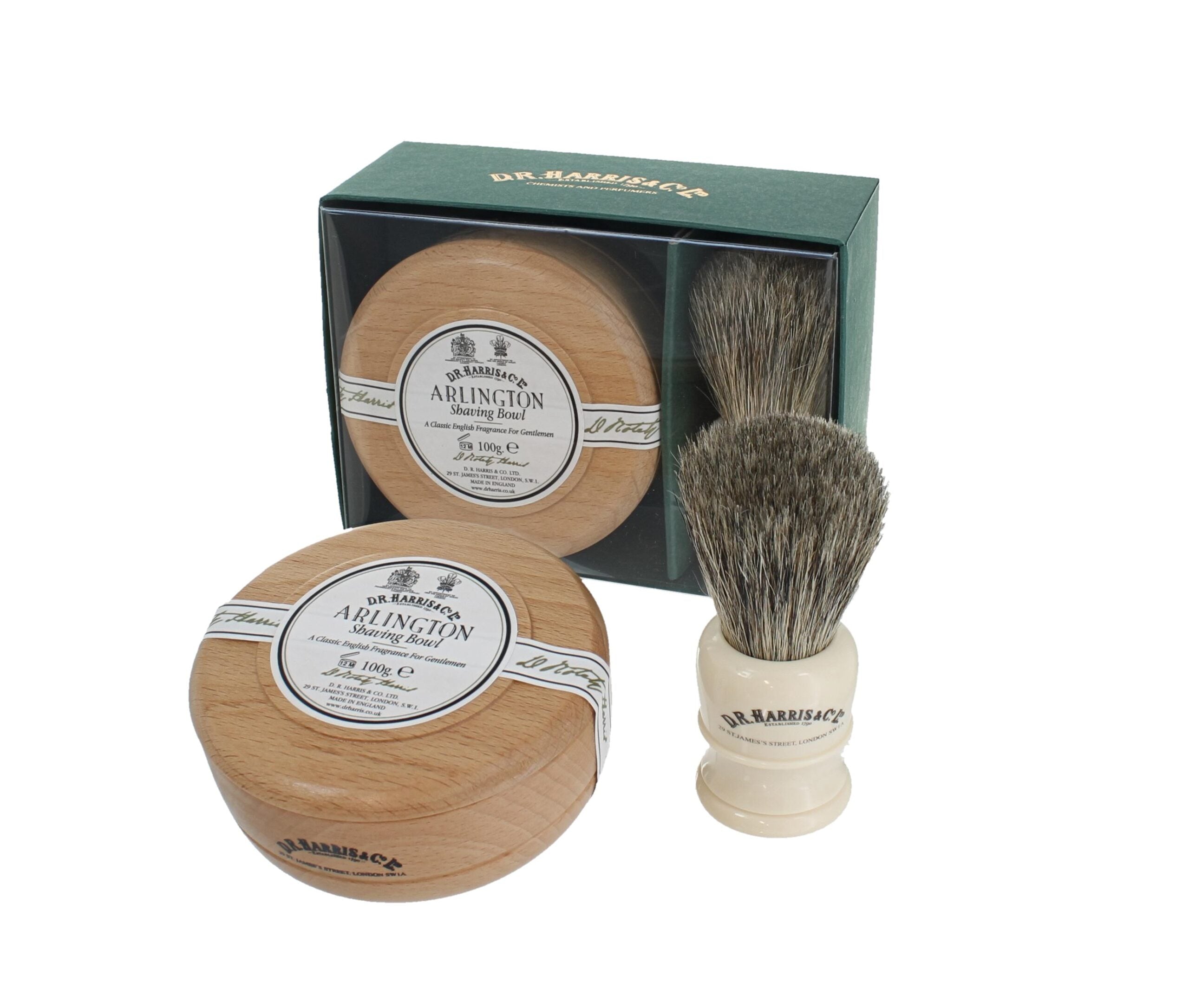 D.R. Harris Arlington Shaving Gift Set Beech