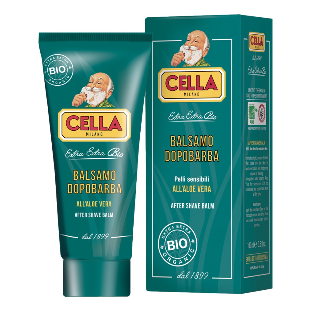 Cella Organic After Shave Balm 100ml - Cyril R. Salter | Trade Suppliers of Gentlemen's Grooming Products