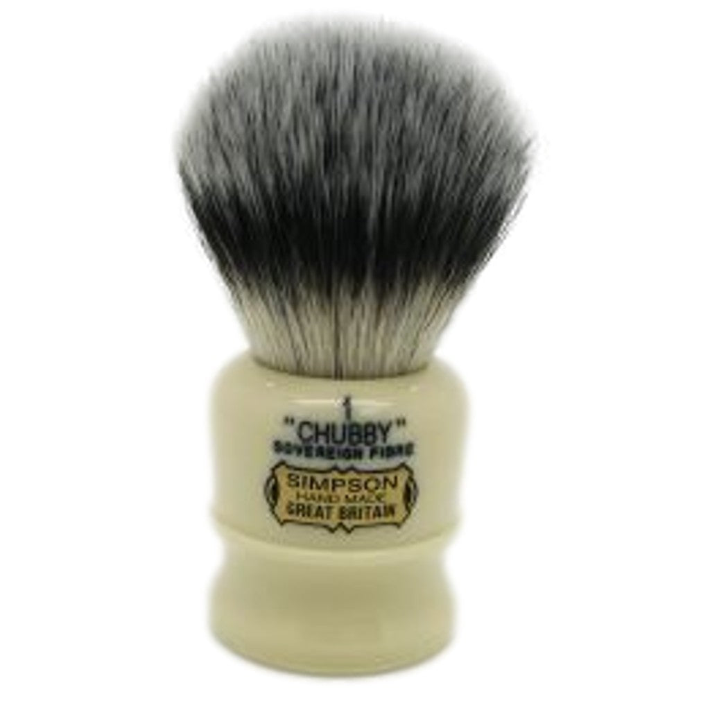 Simpsons 'The Chubby' Sovereign Synthetic Shaving Brush