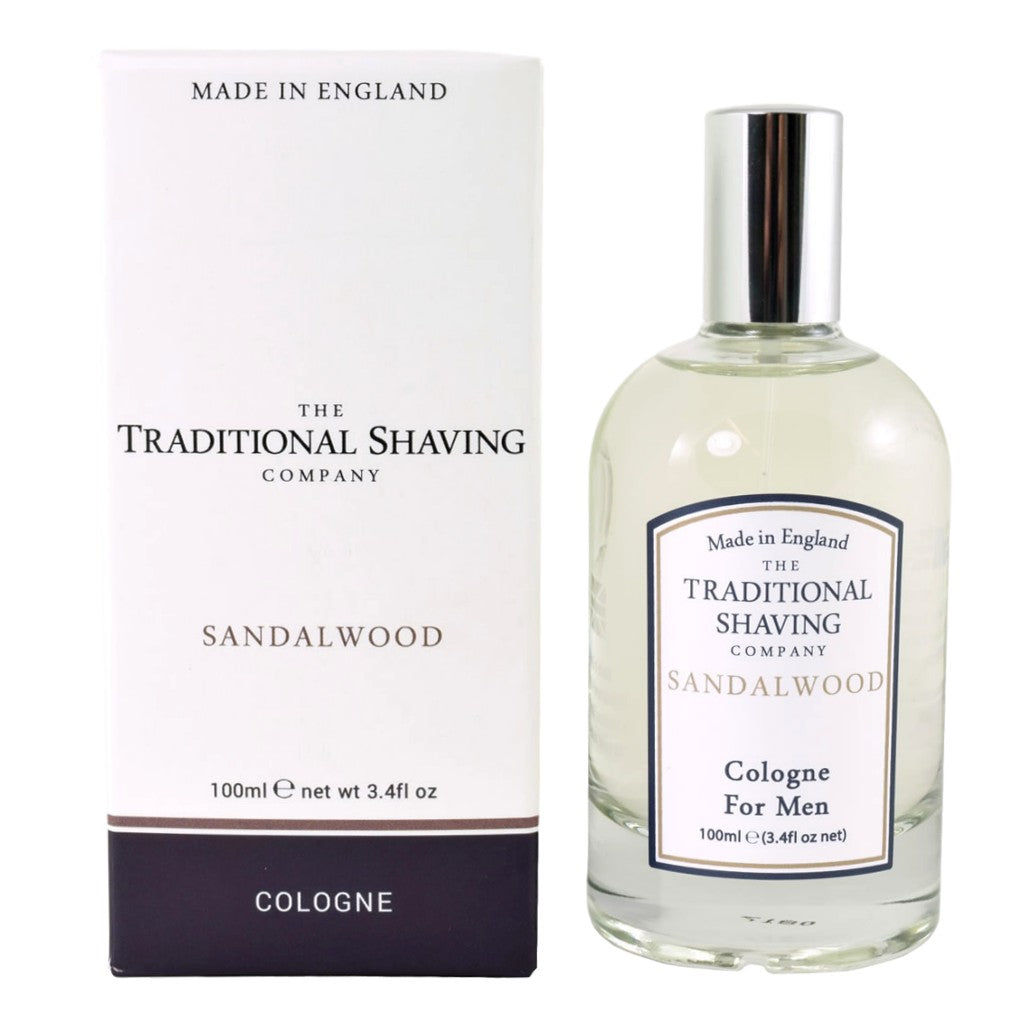 The Traditional Shaving Company Sandalwood Cologne 100ml - Cyril R. Salter | Trade Suppliers of Gentlemen's Grooming Products