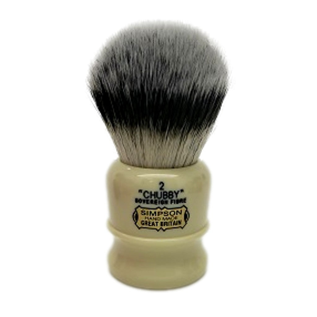 Simpsons 'The Chubby' Sovereign Synthetic Shaving Brush