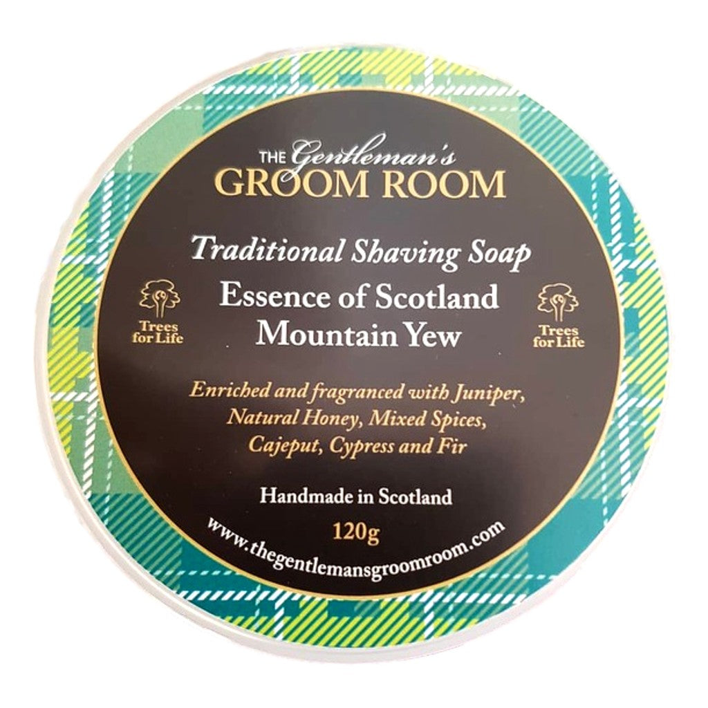 The Gentleman's Groom Room Essence of Scotland Shaving Soap 120g (All Scents)