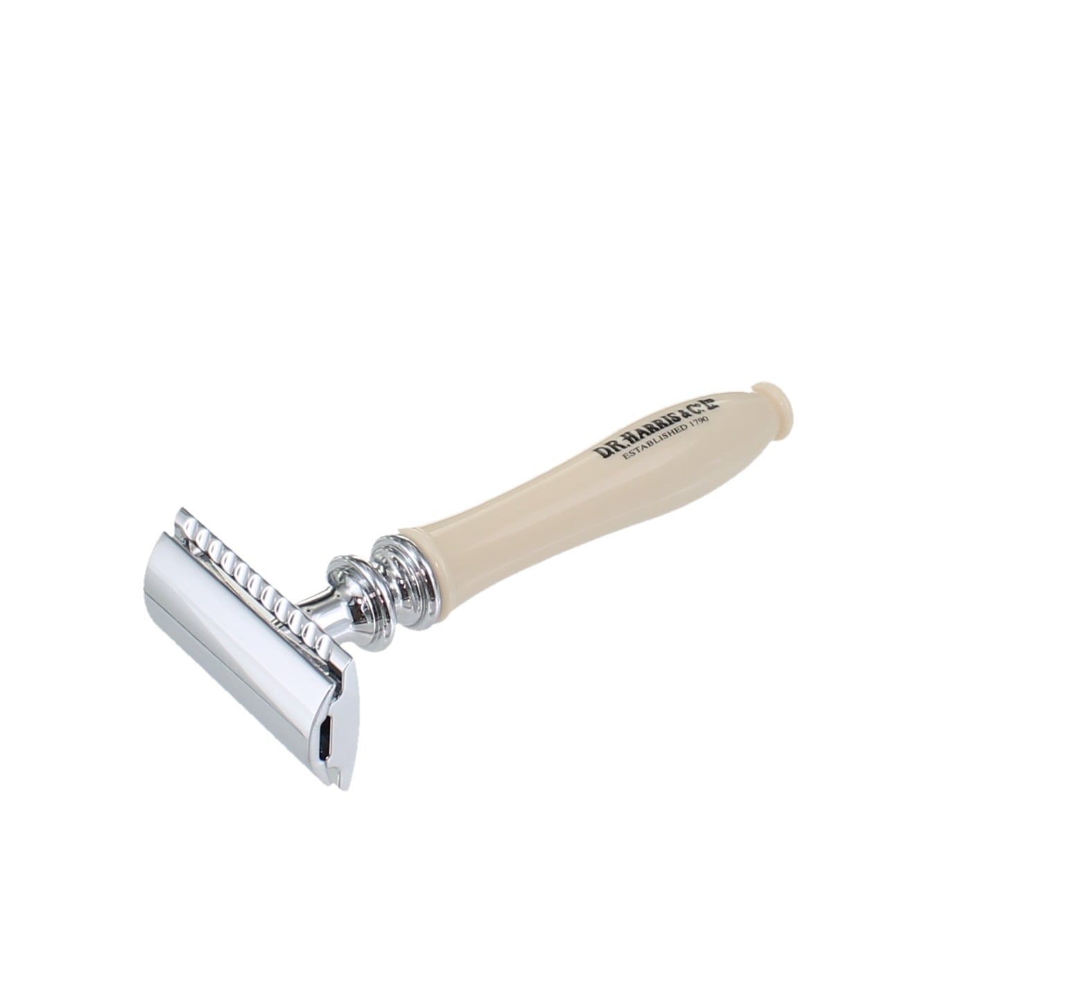 D.R. Harris Safety Razor - 3 Piece Ivory