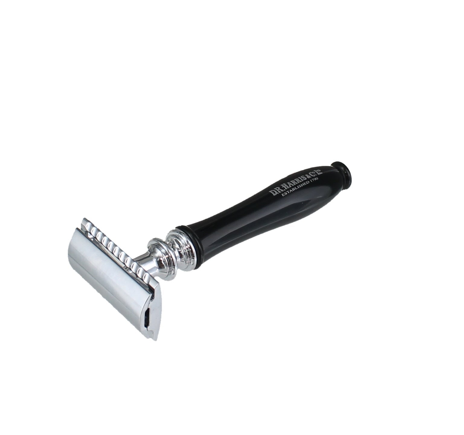 D.R. Harris Safety Razor - 3 Piece Ebony