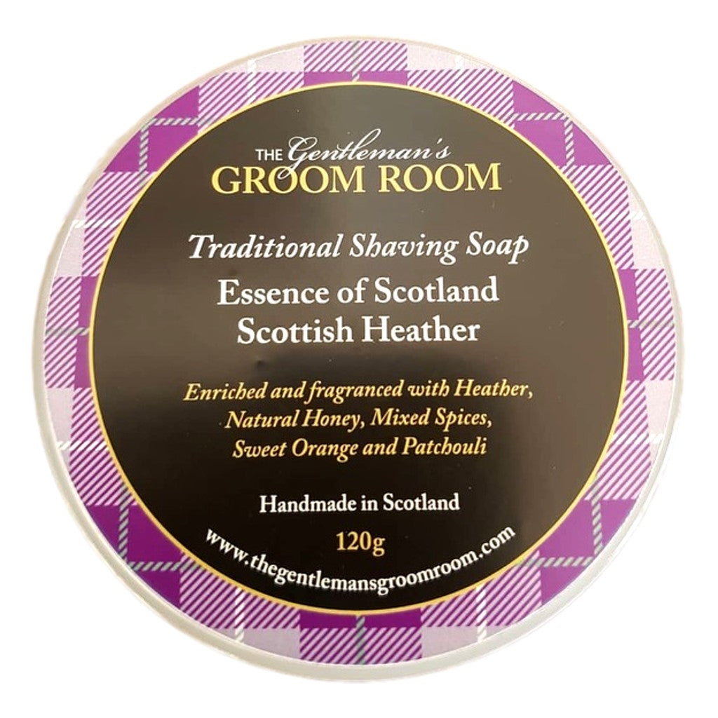 The Gentleman's Groom Room Essence of Scotland Shaving Soap 120g (All Scents)