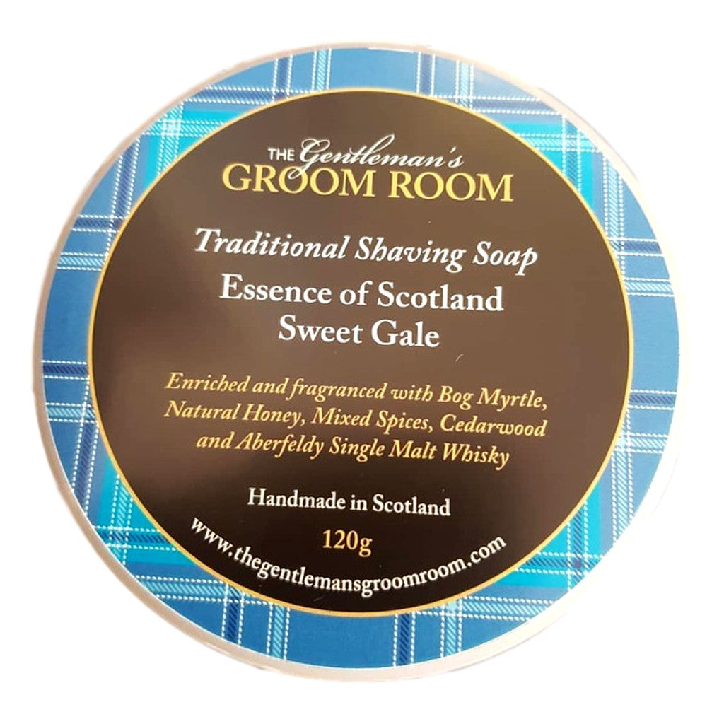 The Gentleman's Groom Room Essence of Scotland Shaving Soap 120g (All Scents)