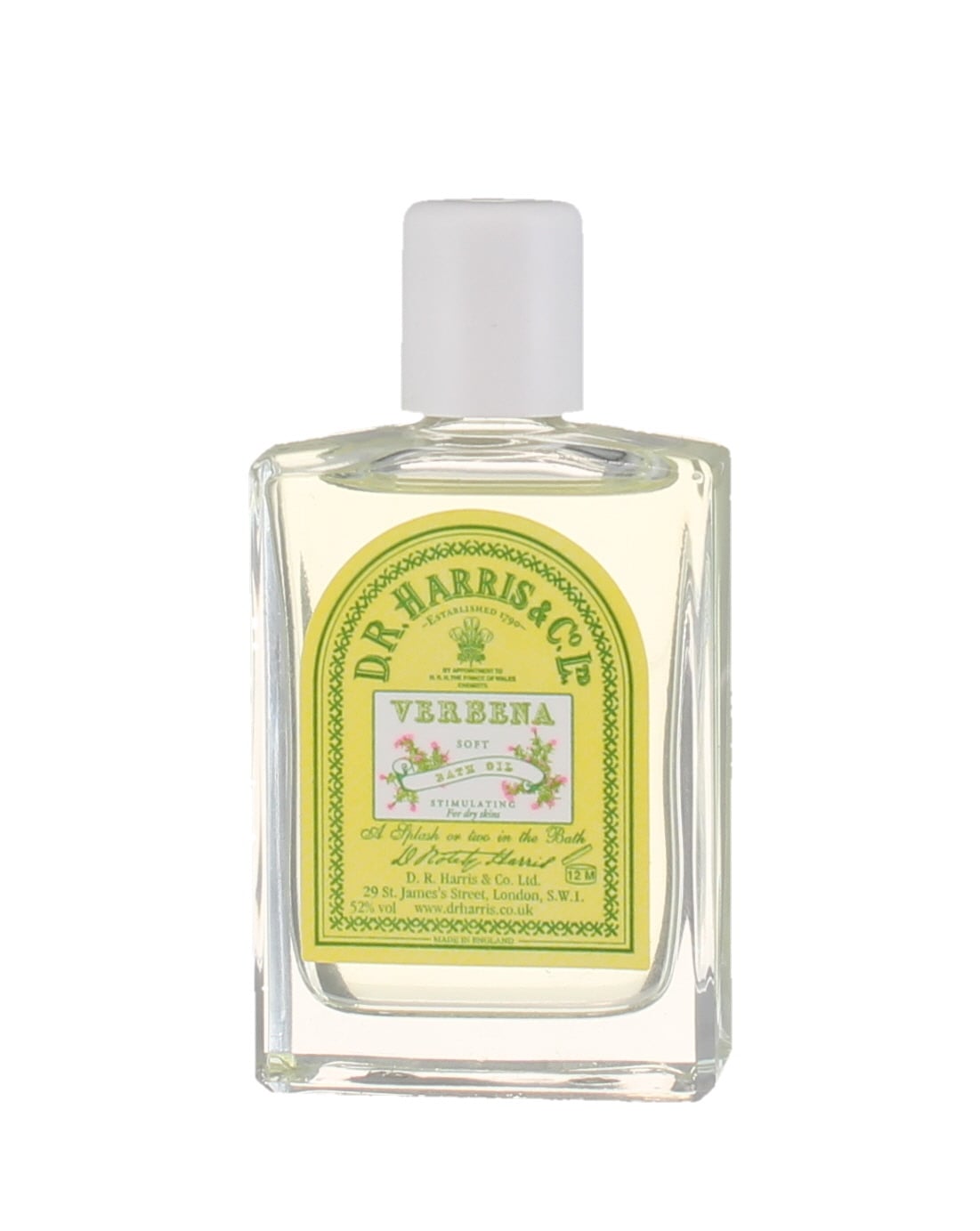 Aceite de baño DR Harris Verbena