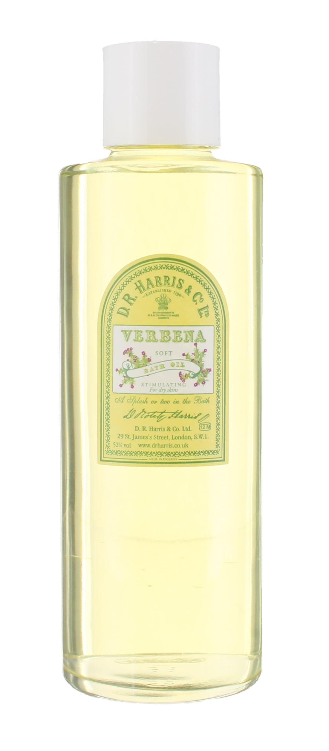 Aceite de baño DR Harris Verbena