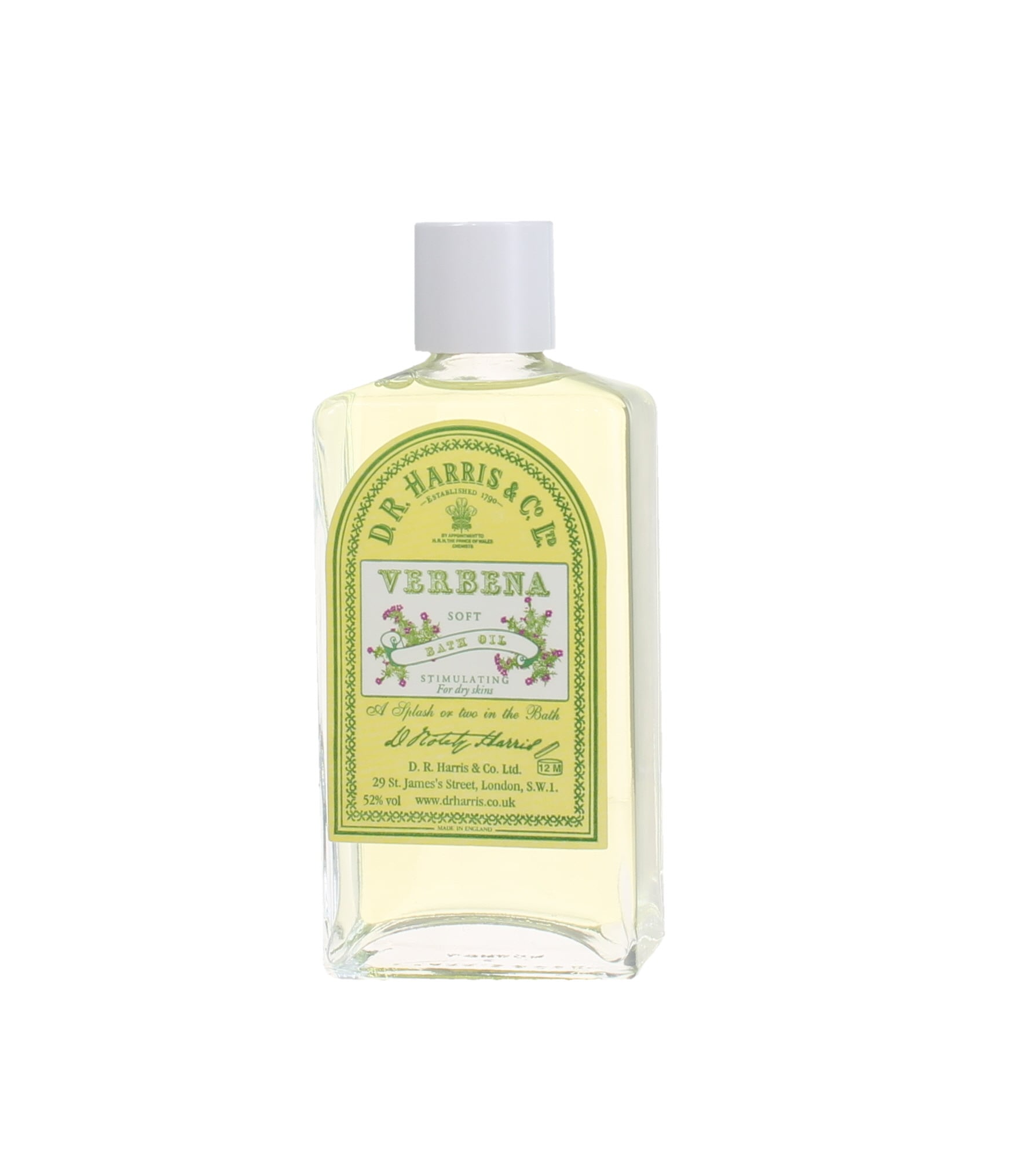 Aceite de baño DR Harris Verbena