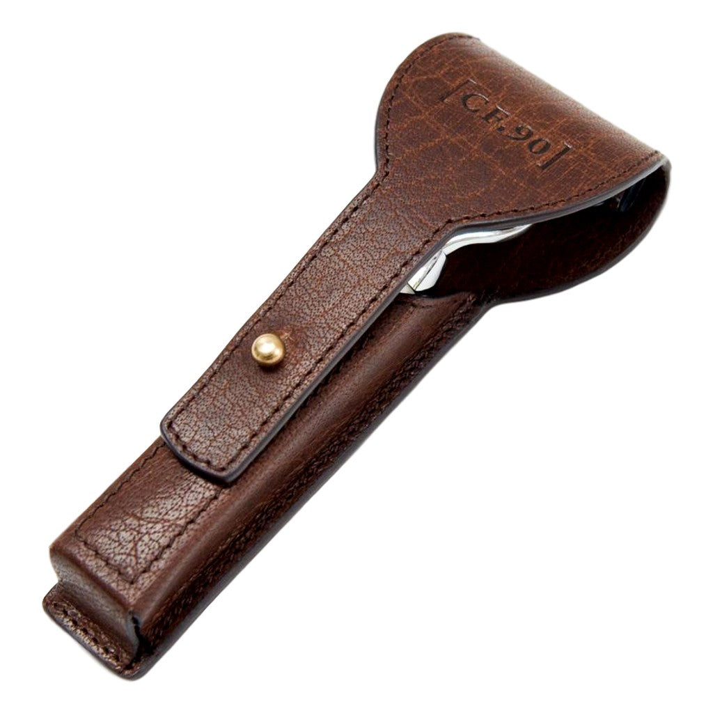 Captain Fawcett's Razor and Handcrafted Leather Case
