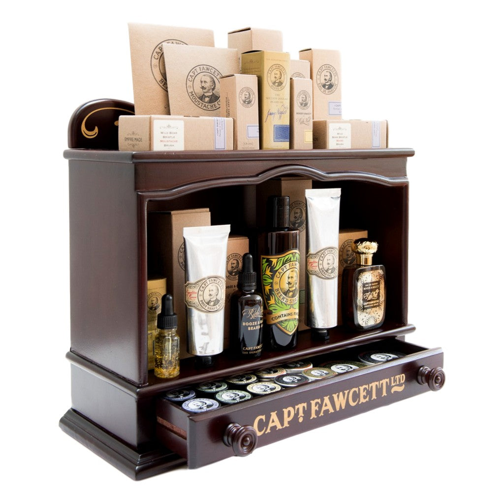 Captain Fawcett's Counter Top Display Cabinet
